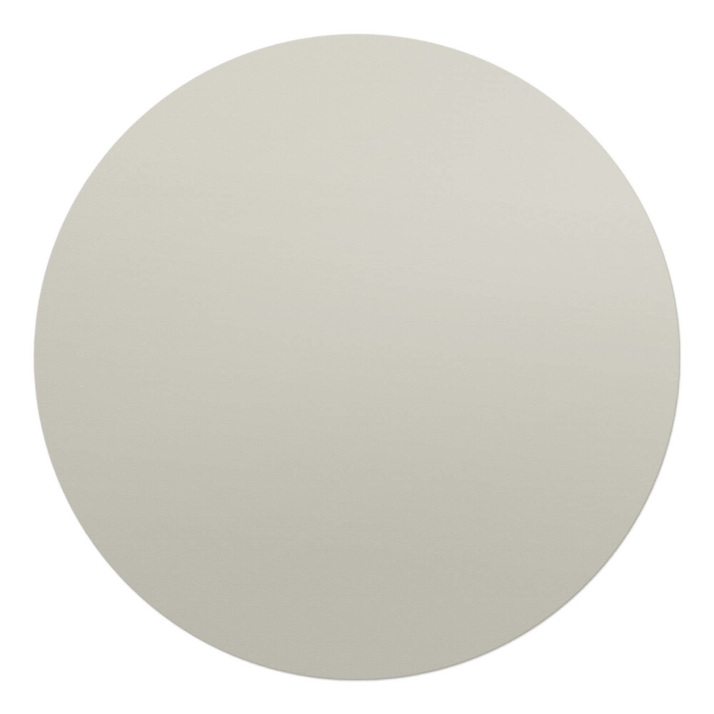 Podložka pod kolieskovú stoličku okrúhla Farba Svetlý krém