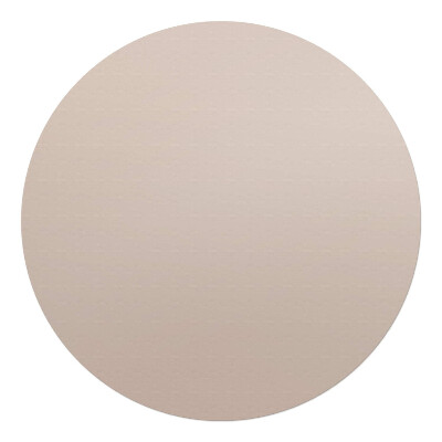 Podložka pod stoličku okrúhla Farba Svetlohnedá