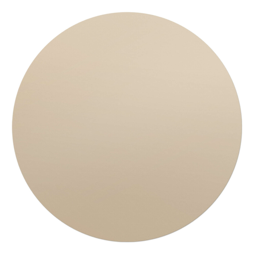 Podložka pod stoličku na kolieskach okrúhla Farba béžová