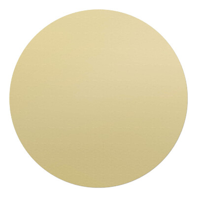 Podložka pod stoličku okrúhla Farba pastelová žltá