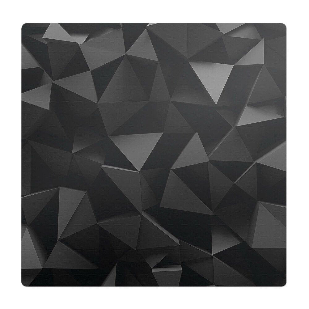 Podložka pod stoličku na kolieskach 3D geometrické tvary