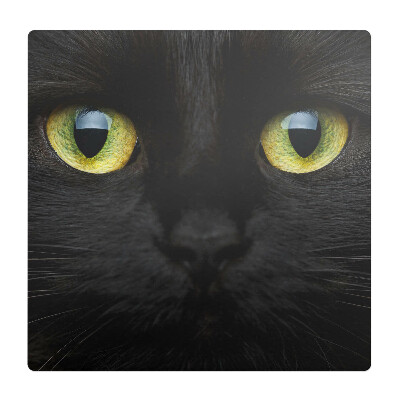 Podložka pod stoličku Mačacie oči zblízka