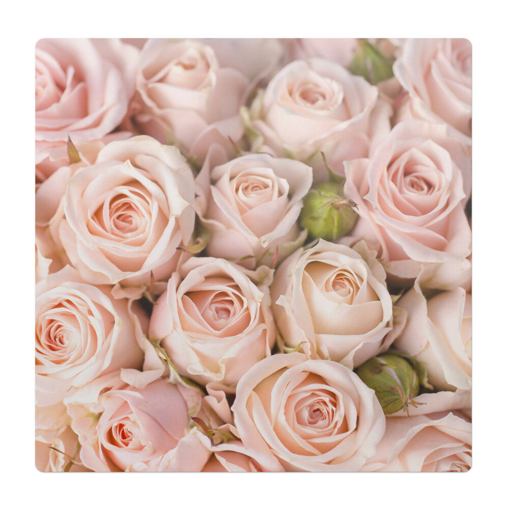 Podložka pod stoličku na kolieskach Kytica ruží