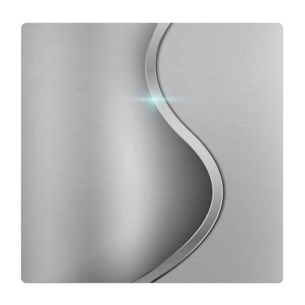 Podložka pod stoličku na kolieskach Metalická vlna