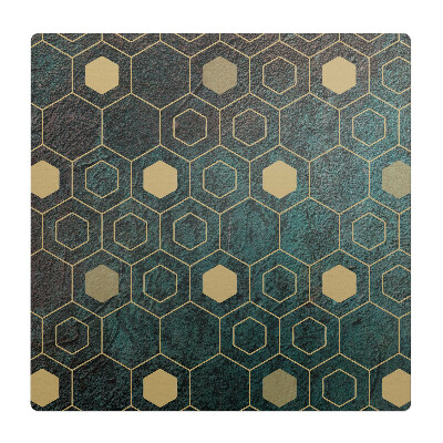 Podložka pod kolieskovú stoličku Geometrický vzor