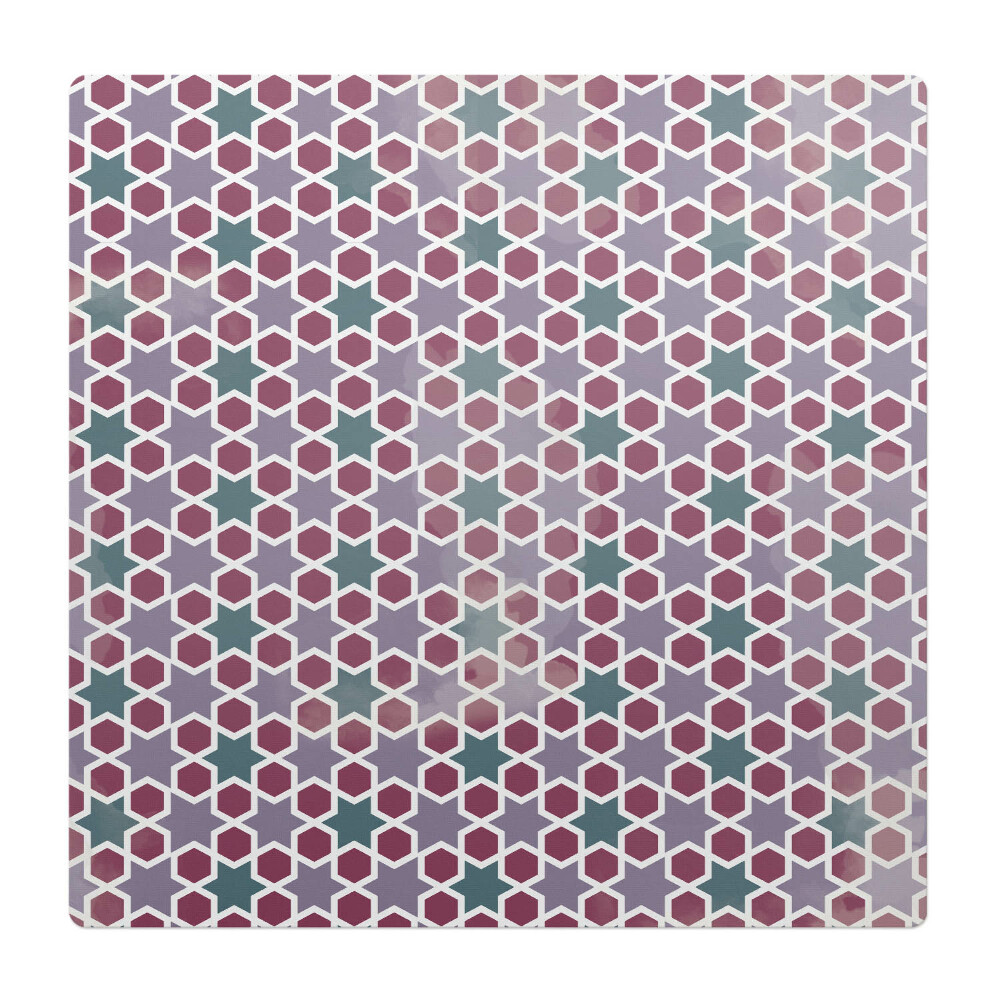 Podložka pod stoličku na kolieskach Geometrický vzor