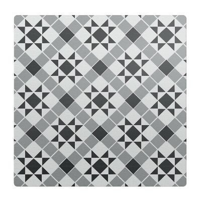 Podložka pod stoličku Geometrický hviezdny vzor