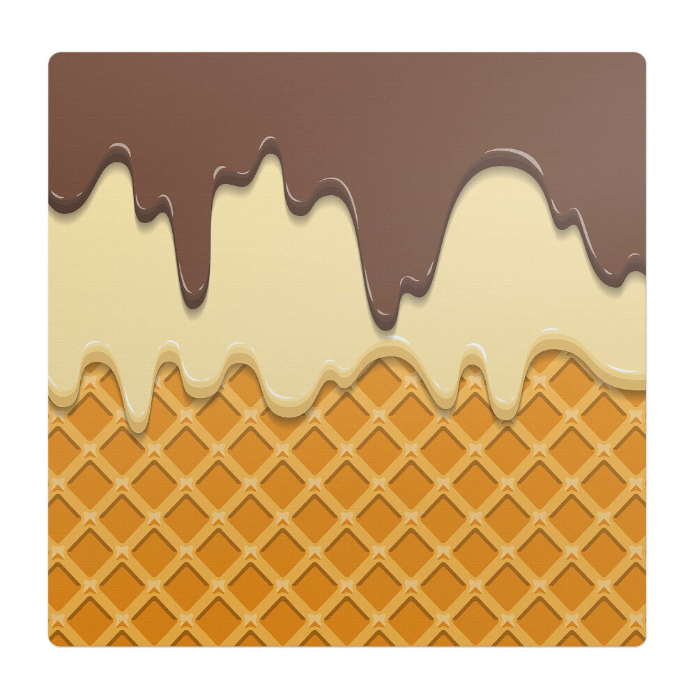 Podložka pod stoličku Vafle s polevou