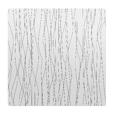 Podložka pod kolieskovú stoličku Vlnité čiary