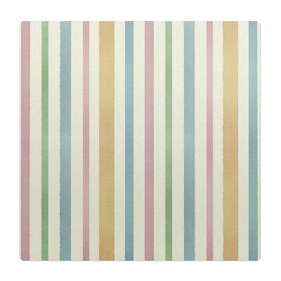Podložka pod stoličku na kolieskach Pastelové pruhy