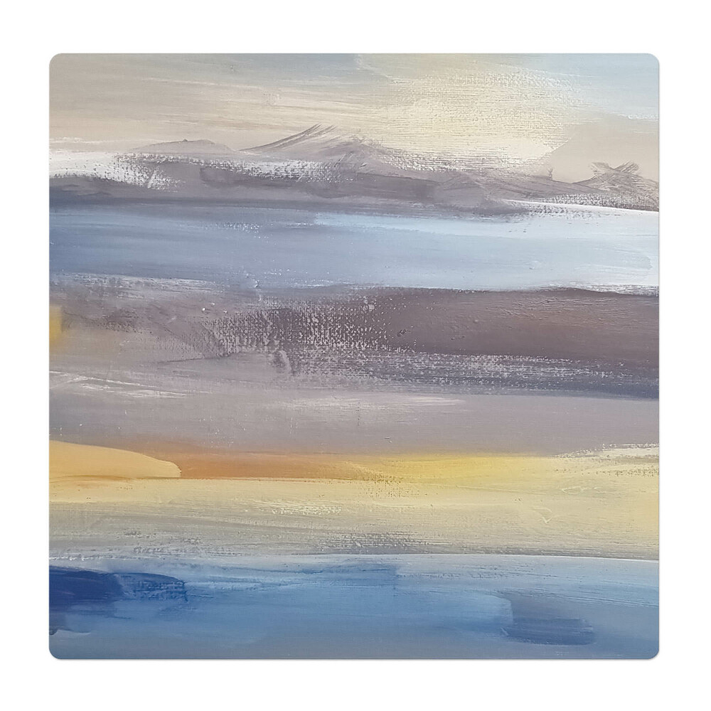 Podložka pod stoličku na kolieskach Abstraktná krajina