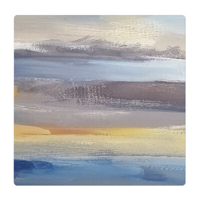 Podložka pod stoličku na kolieskach Abstraktná krajina