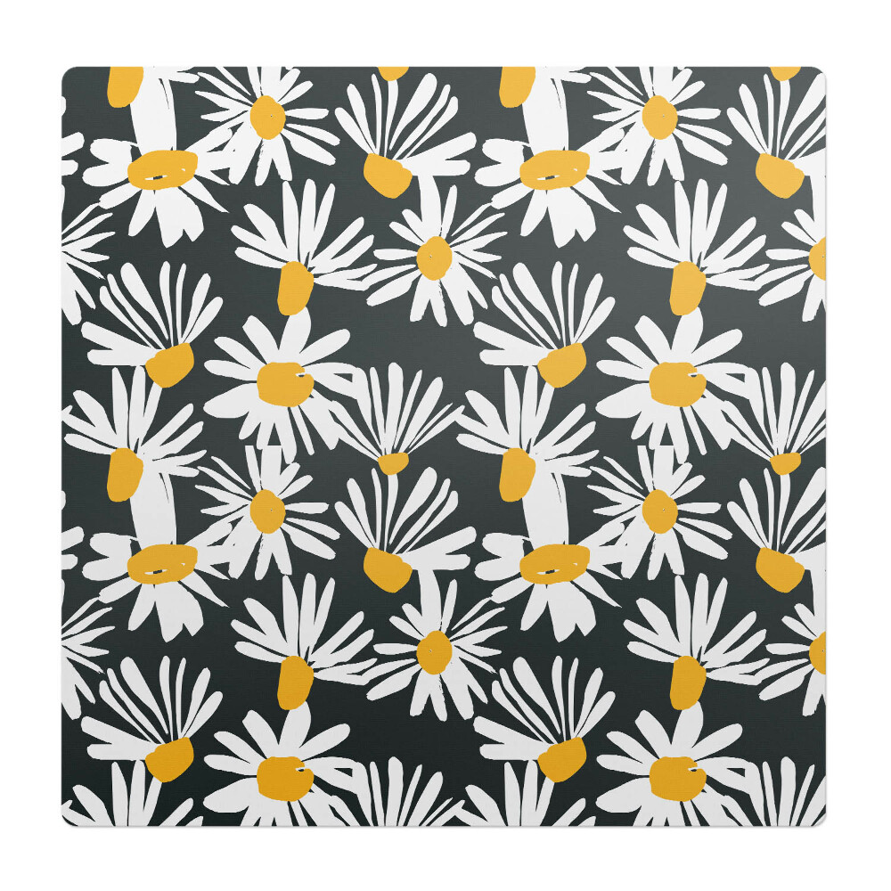 Podložka pod stoličku Retro kvetinový vzor