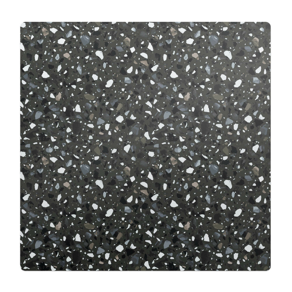 Podložka pod stoličku na kolieskach Terazzová mozaika