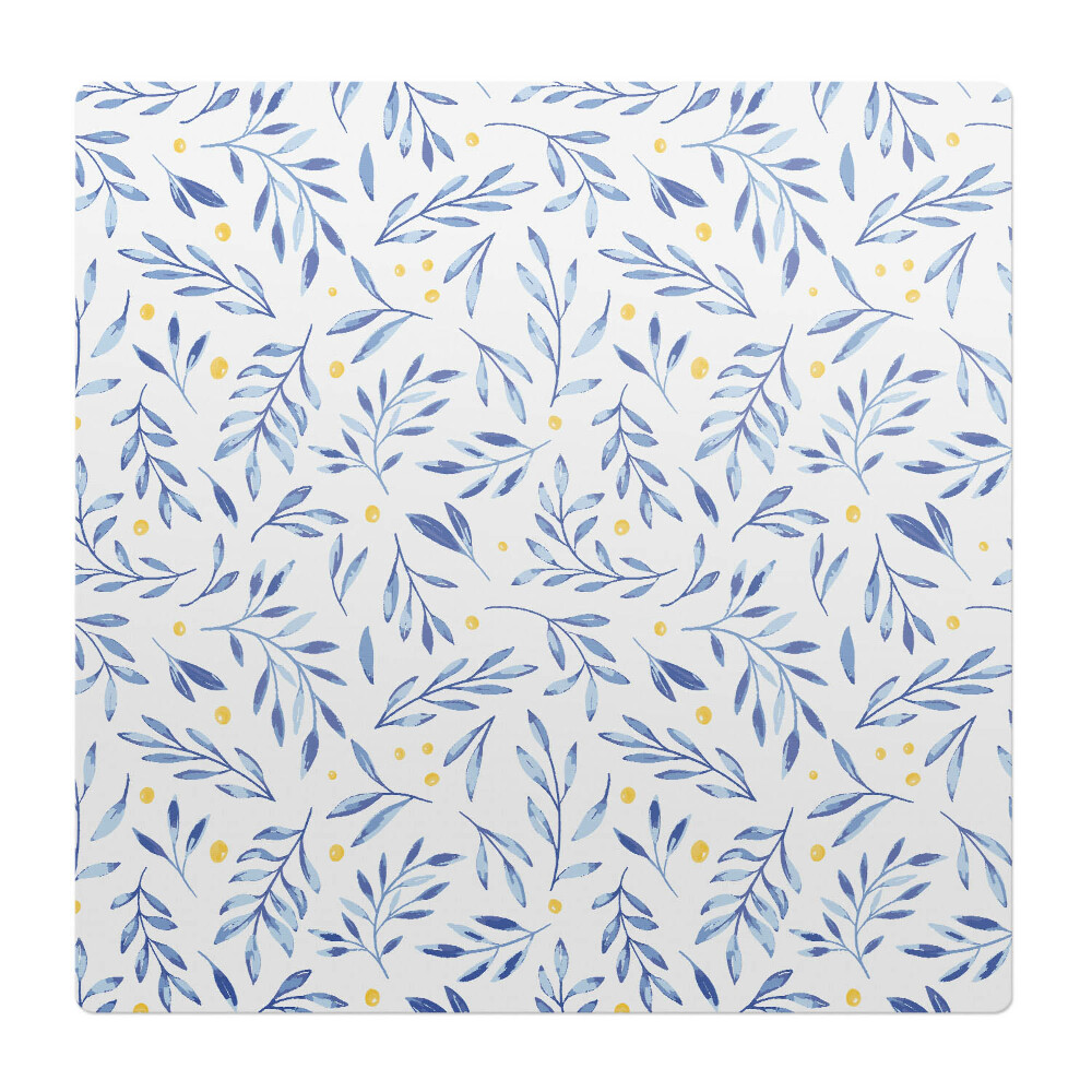 Podložka pod stoličku Akvarelové listy