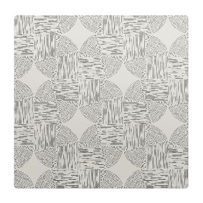 Podložka pod kolieskovú stoličku Geometrický čiarový vzor