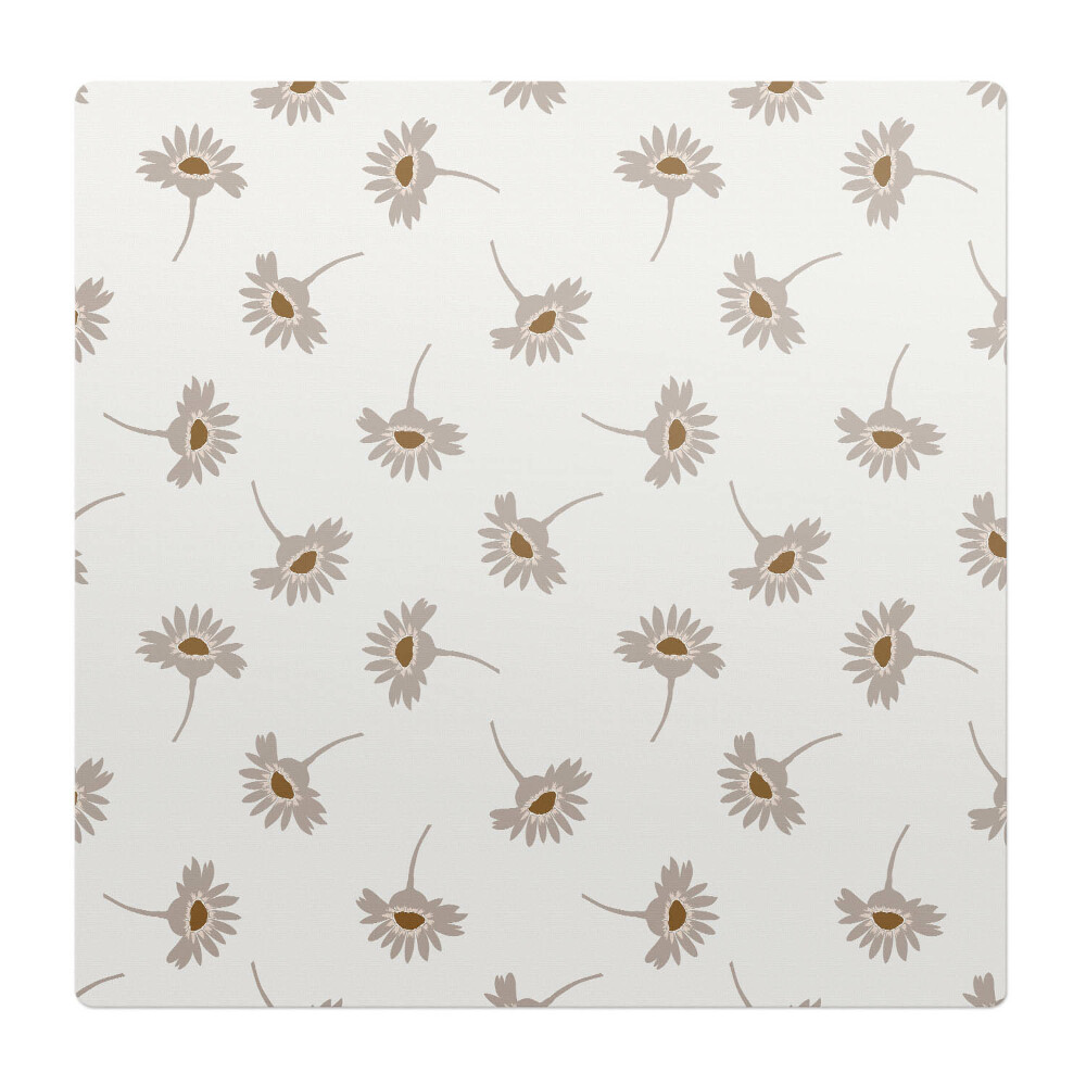 Podložka pod stoličku Retro kvetinový vzor