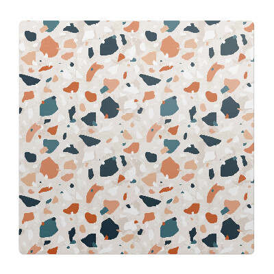 Podložka pod kolieskovú stoličku Terazzo abstraktné