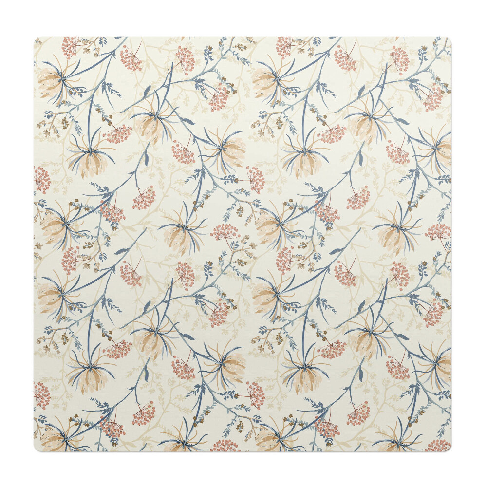 Podložka pod stoličku Vintage kvetinový vzor