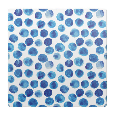 Podložka pod kolieskovú stoličku Akvarelové bodky