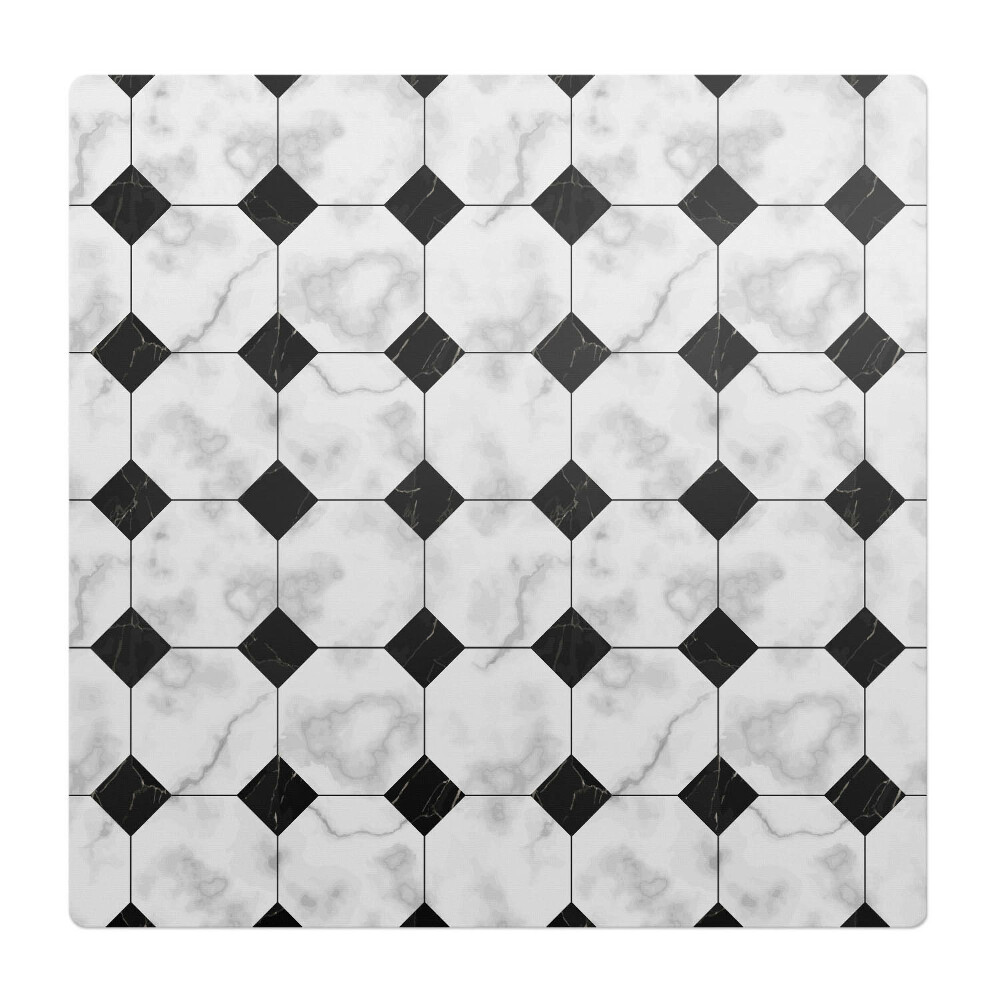 Podložka pod stoličku Geometrický vzor dlaždíc