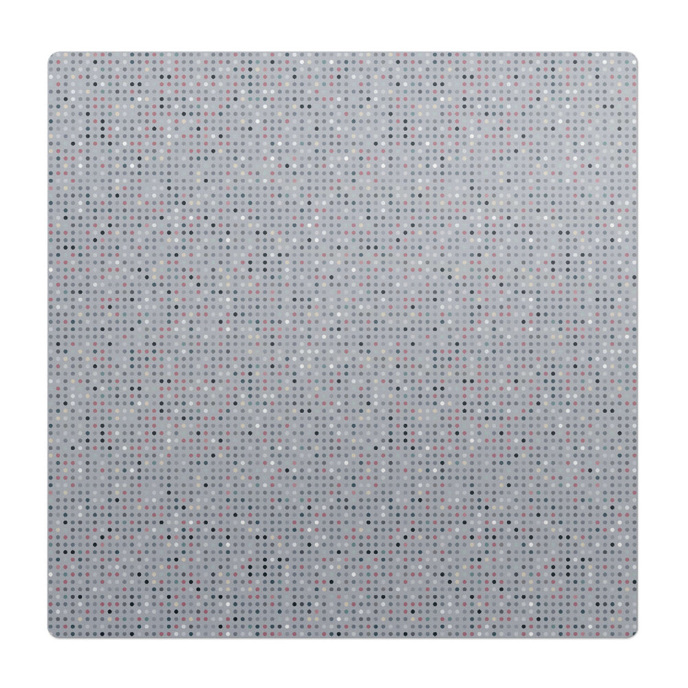 Podložka pod stoličku na kolieskach Bodková mozaika