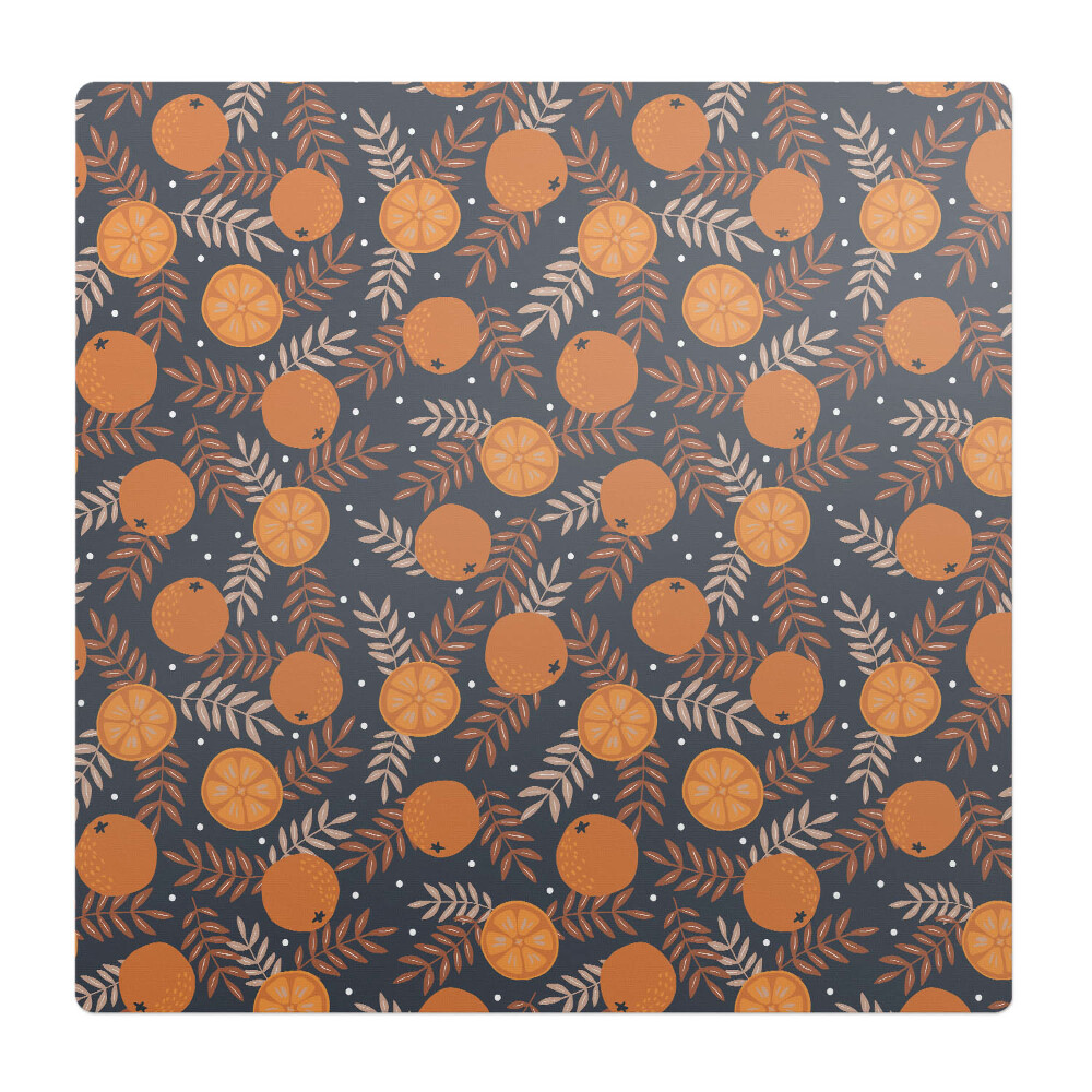Podložka pod stoličku Pomaranče a listy