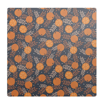 Podložka pod stoličku Pomaranče a listy