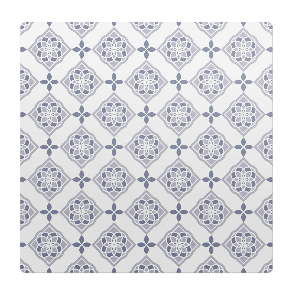 Podložka pod stoličku na kolieskach Geometrický kvet