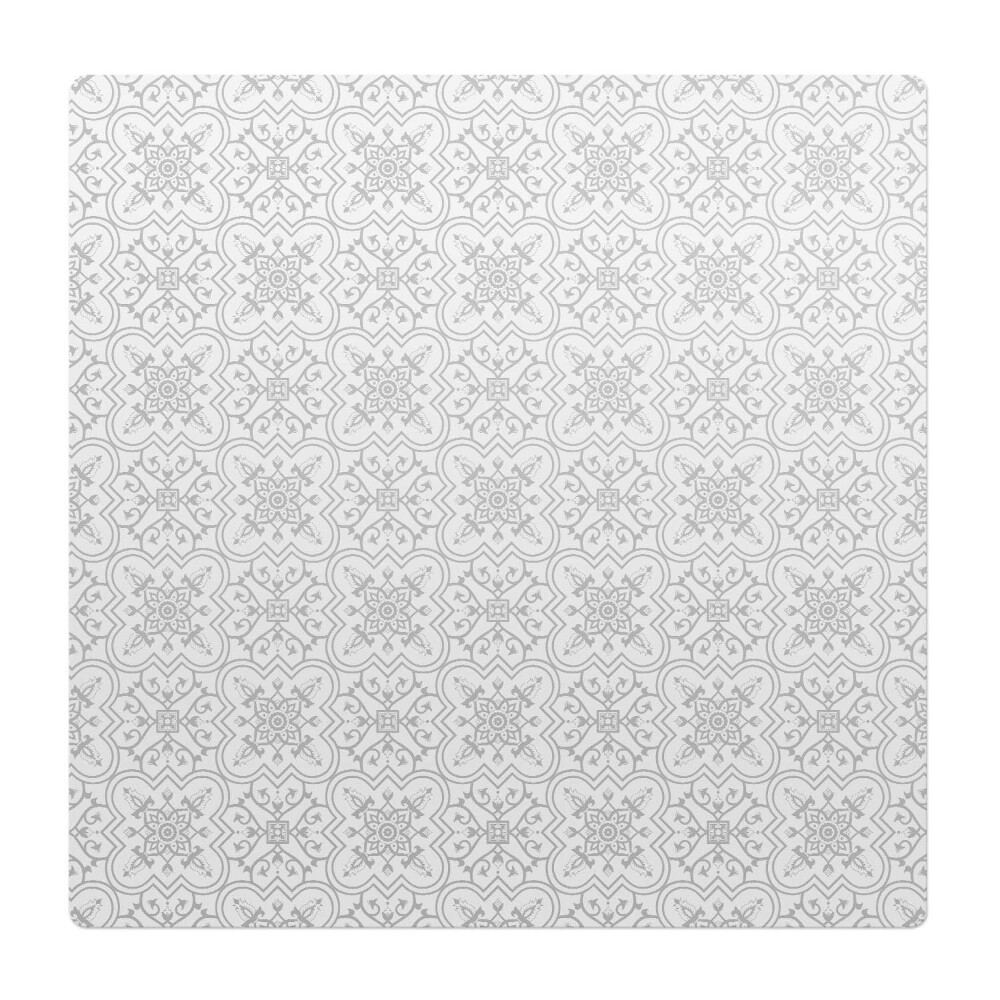 Podložka pod stoličku na kolieskach Symetrický ornament