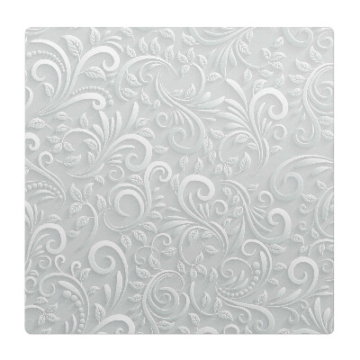 Podložka pod stoličku na kolieskach Elegantná listová ozdoba