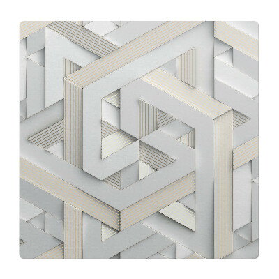 Podložka pod stoličku Geometrická väzba