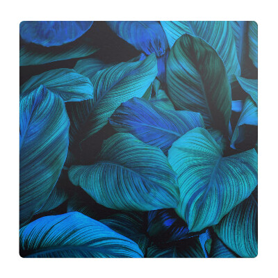 Podložka pod kolieskovú stoličku Tropické listy