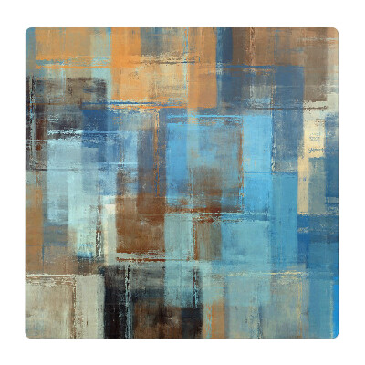 Podložka pod kolieskovú stoličku Abstraktné obdĺžniky