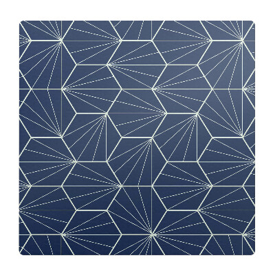 Podložka pod stoličku na kolieskach Geometrický vzor