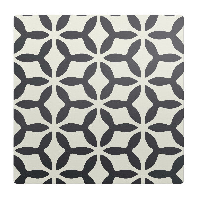 Podložka pod kolieskovú stoličku Geometrický kvetinový vzor