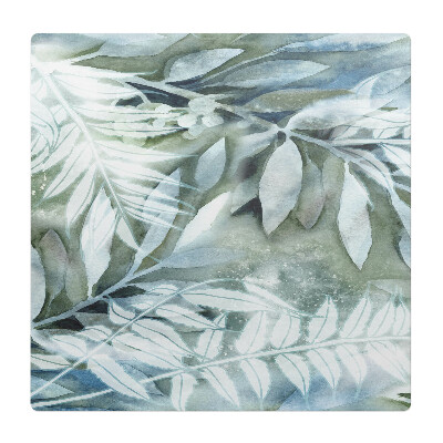 Podložka pod stoličku Akvarelové listy