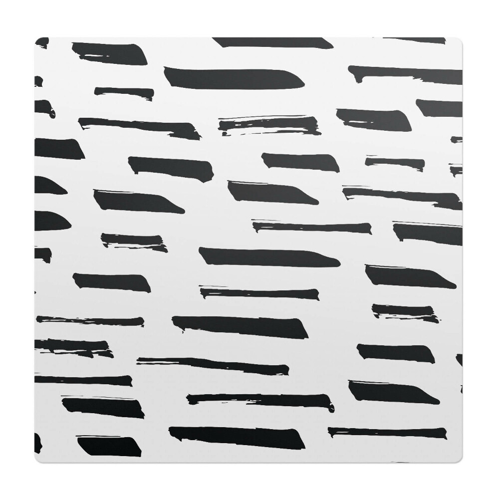 Podložka pod kolieskovú stoličku Čiary štetcom