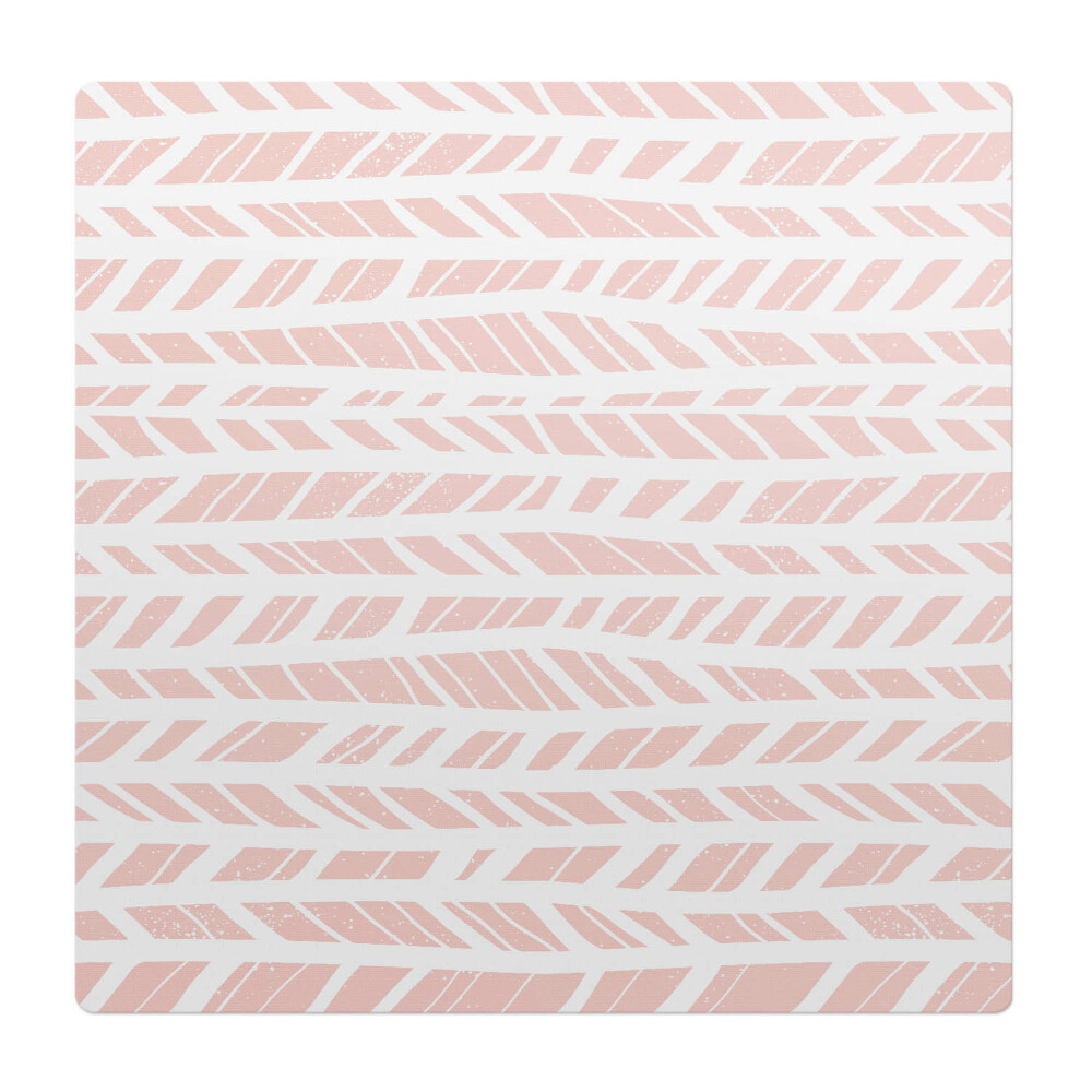 Podložka pod stoličku na kolieskach Pastelové listy