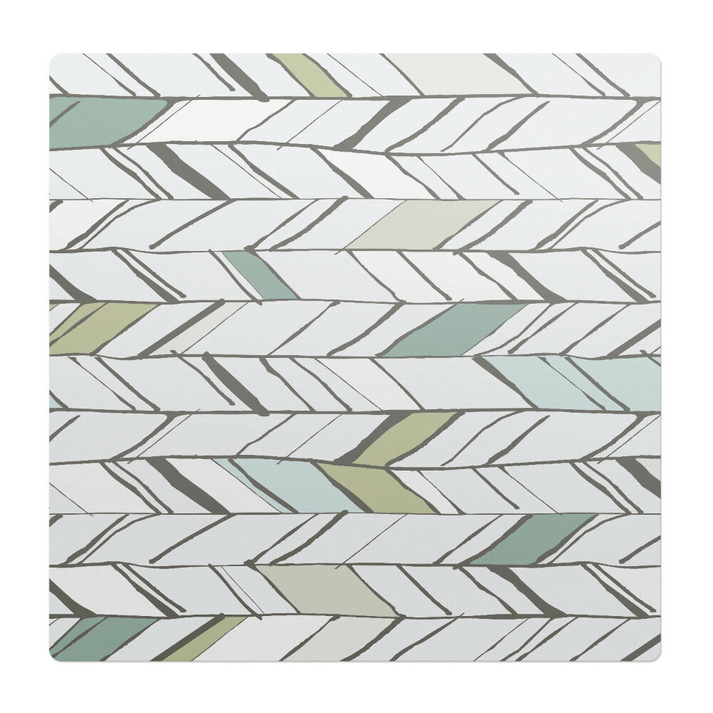 Podložka pod kolieskovú stoličku Listy rybej kosti