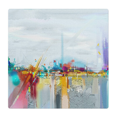 Podložka pod stoličku Abstraktná krajina