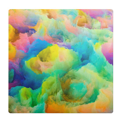 Podložka pod stoličku Farebné oblaky