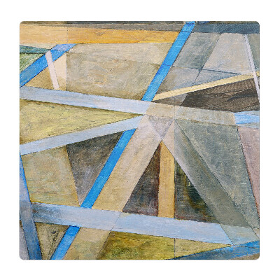 Podložka pod stoličku na kolieskach Geometrické čiary