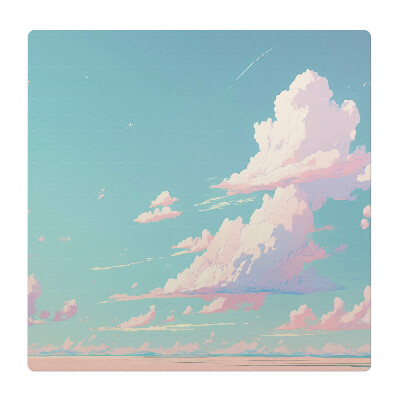 Podložka pod stoličku Oblaky na oblohe