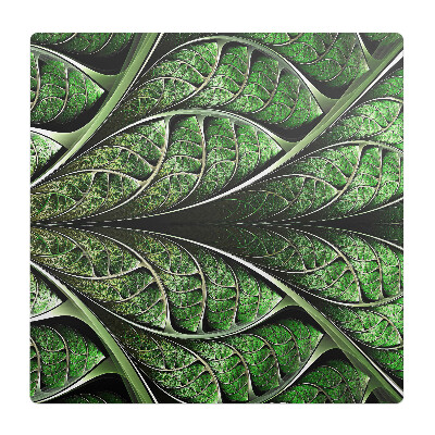 Podložka pod kolieskovú stoličku Listnatý fraktál