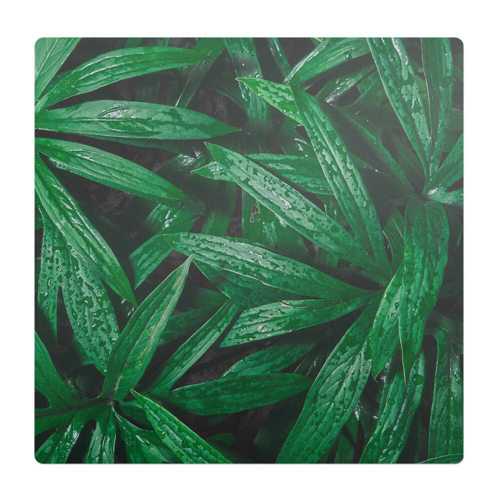 Podložka pod kolieskovú stoličku Listy v daždi