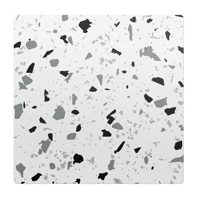 Podložka pod kolieskovú stoličku Terazzo abstraktné