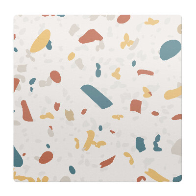 Podložka pod stoličku Terazzo abstraktné