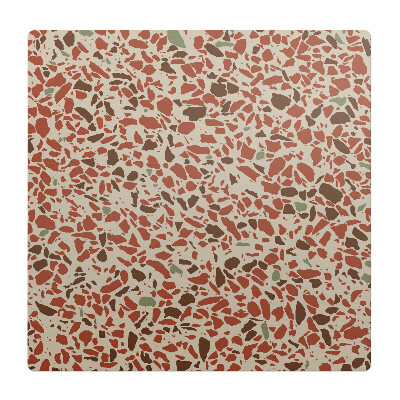 Podložka pod kolieskovú stoličku Terazzová mozaika