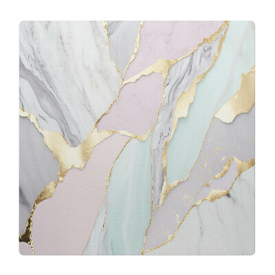 Podložka pod stoličku Mramorové pastely